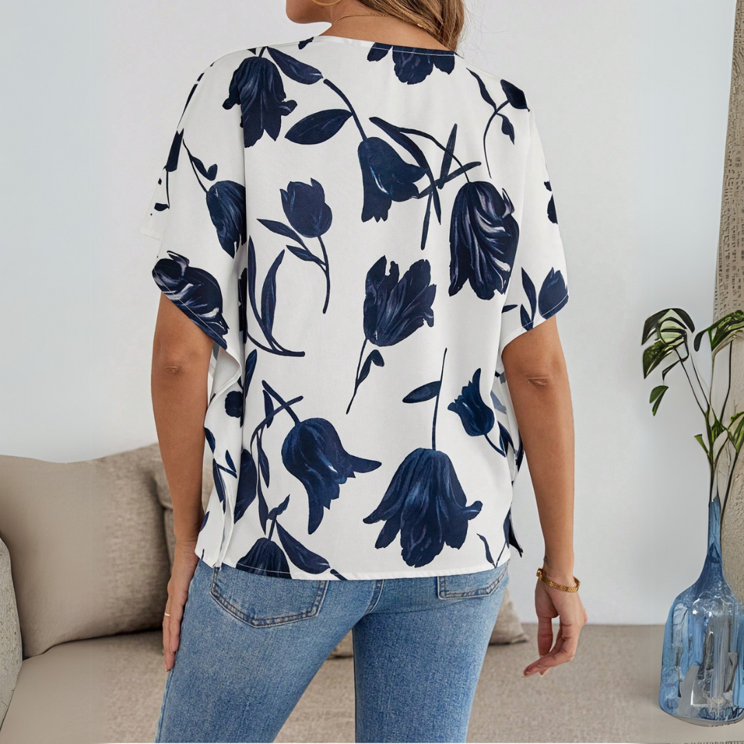 Viola | Stylish Floral Blouse