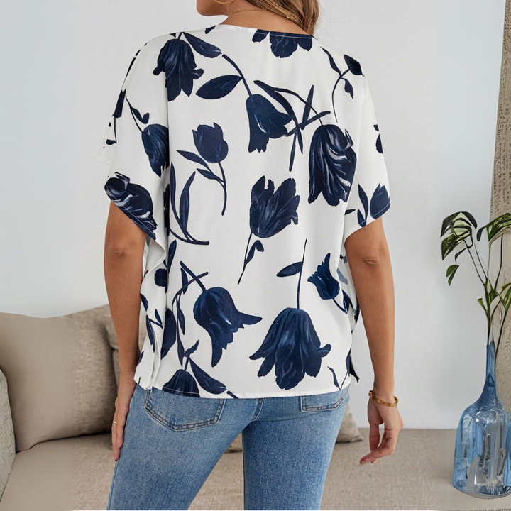 Viola | Stylish Floral Blouse