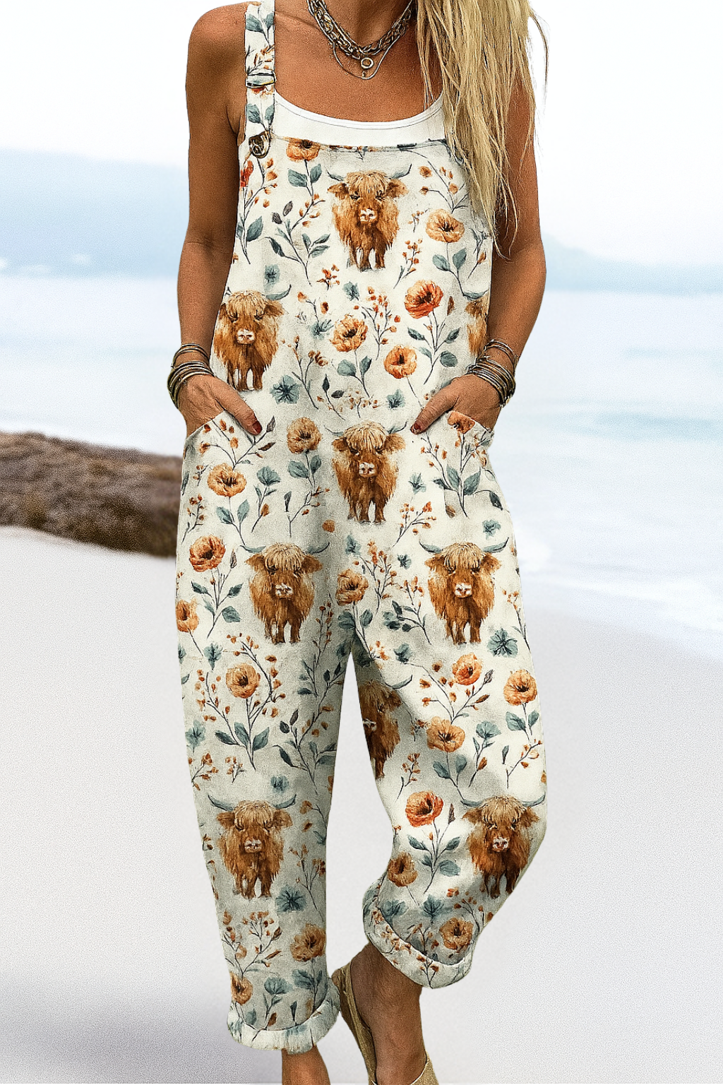 Lena | Artistic Overall Jumpsuit