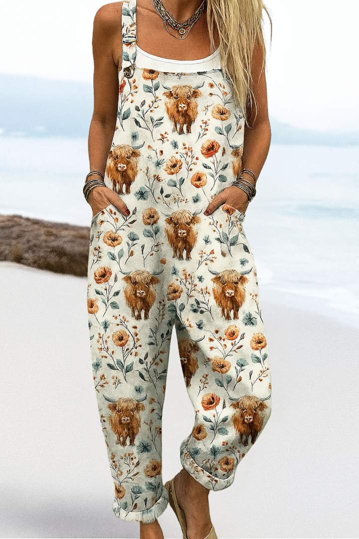 Lena | Artistic Overall Jumpsuit