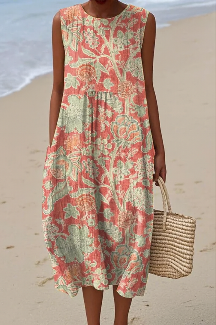 Diana | Elegant Floral Dress