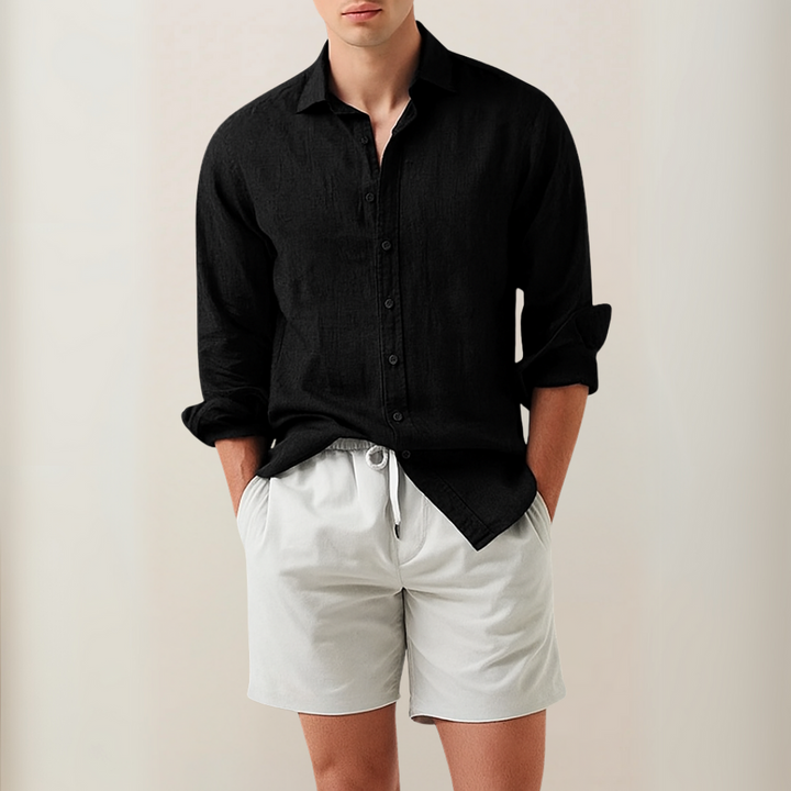 Daniel | Classic Linen Shirt 1+1 FREE