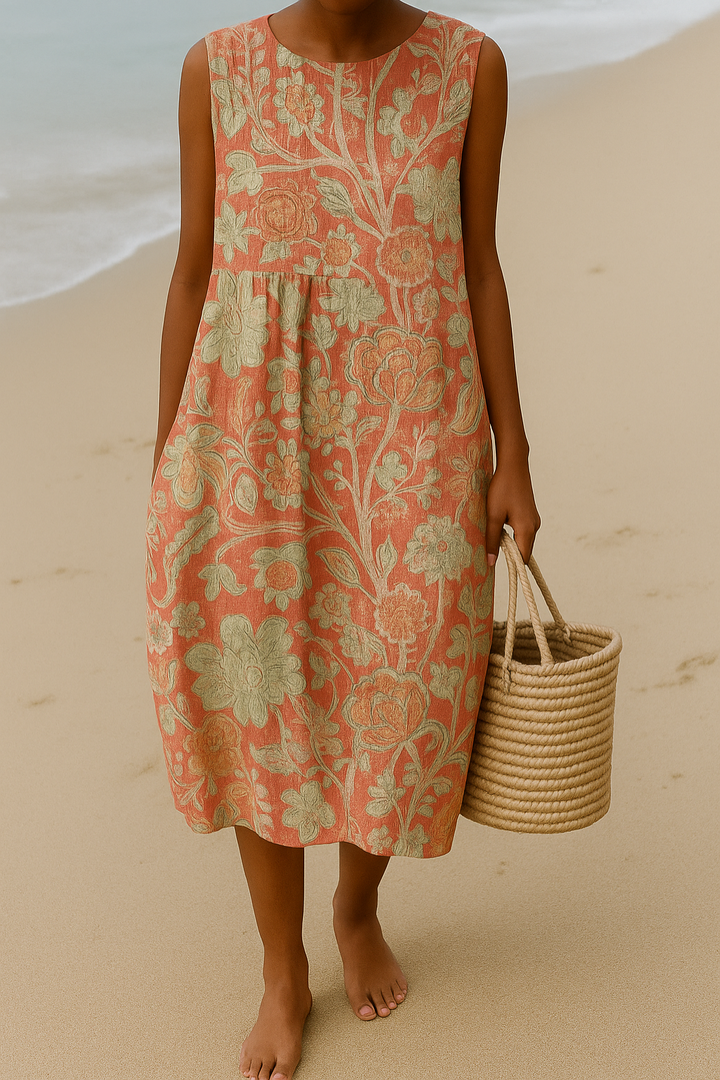 Beate | Elegant Floral Dress