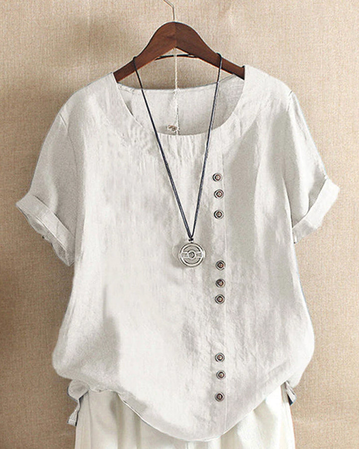 Marie | Airy Short-Sleeve Blouse