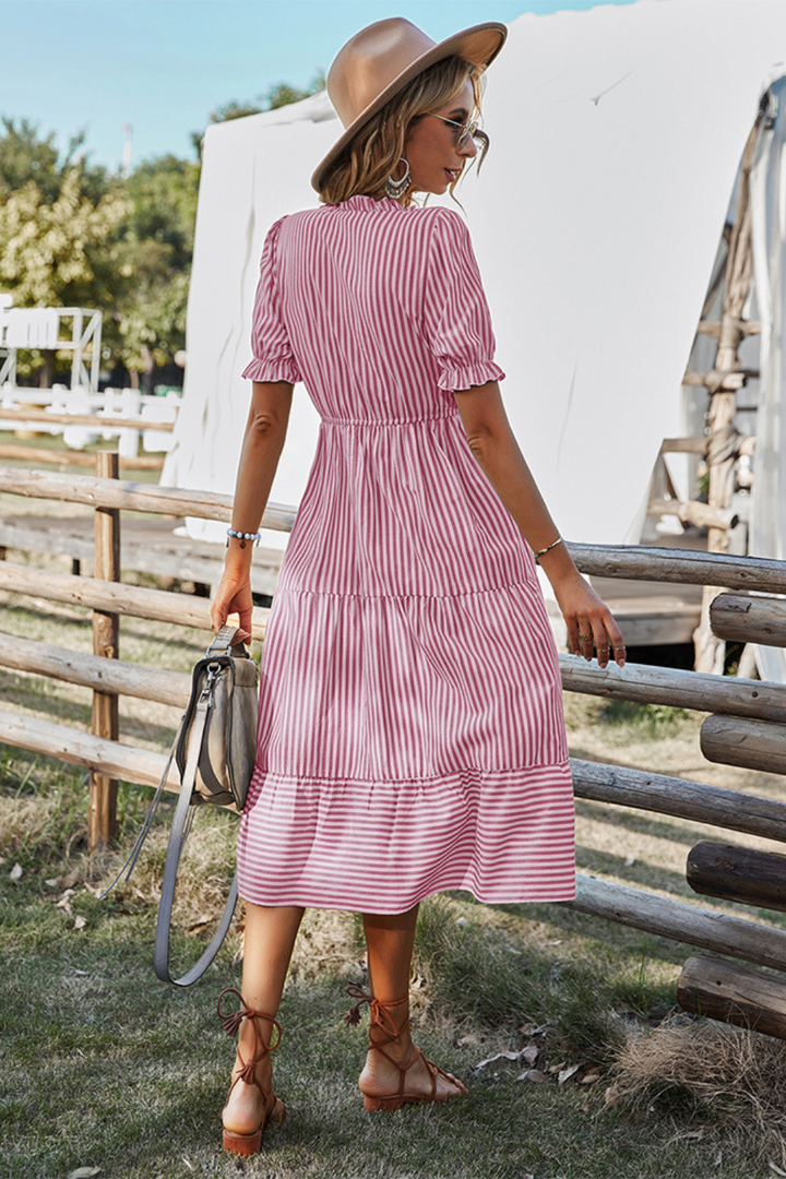 Helena | Striped Dress