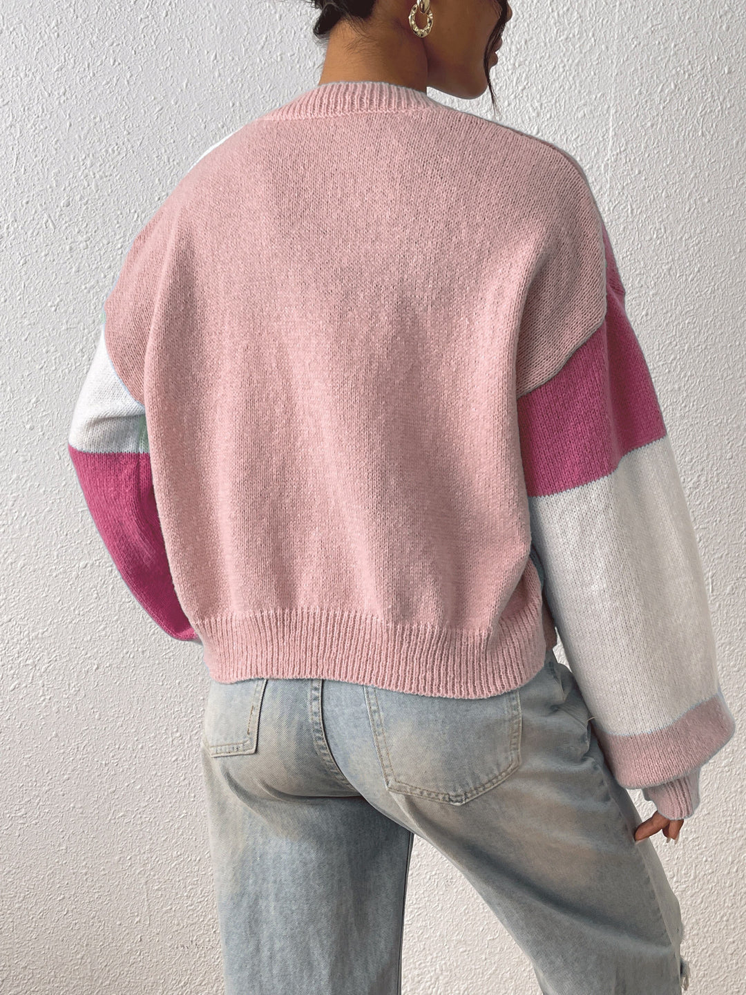 Alina | Colour Block Cardigan