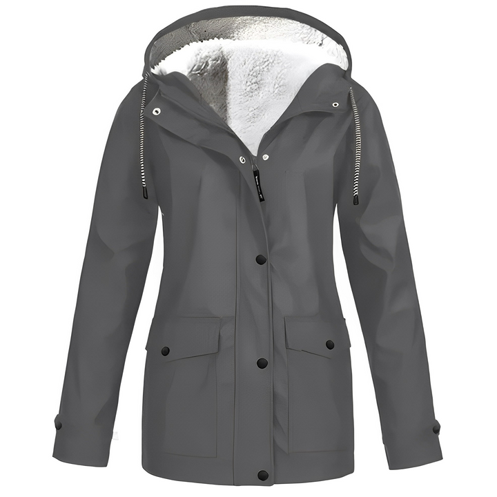 Elvira | Fleece-lined Raincoat for Women