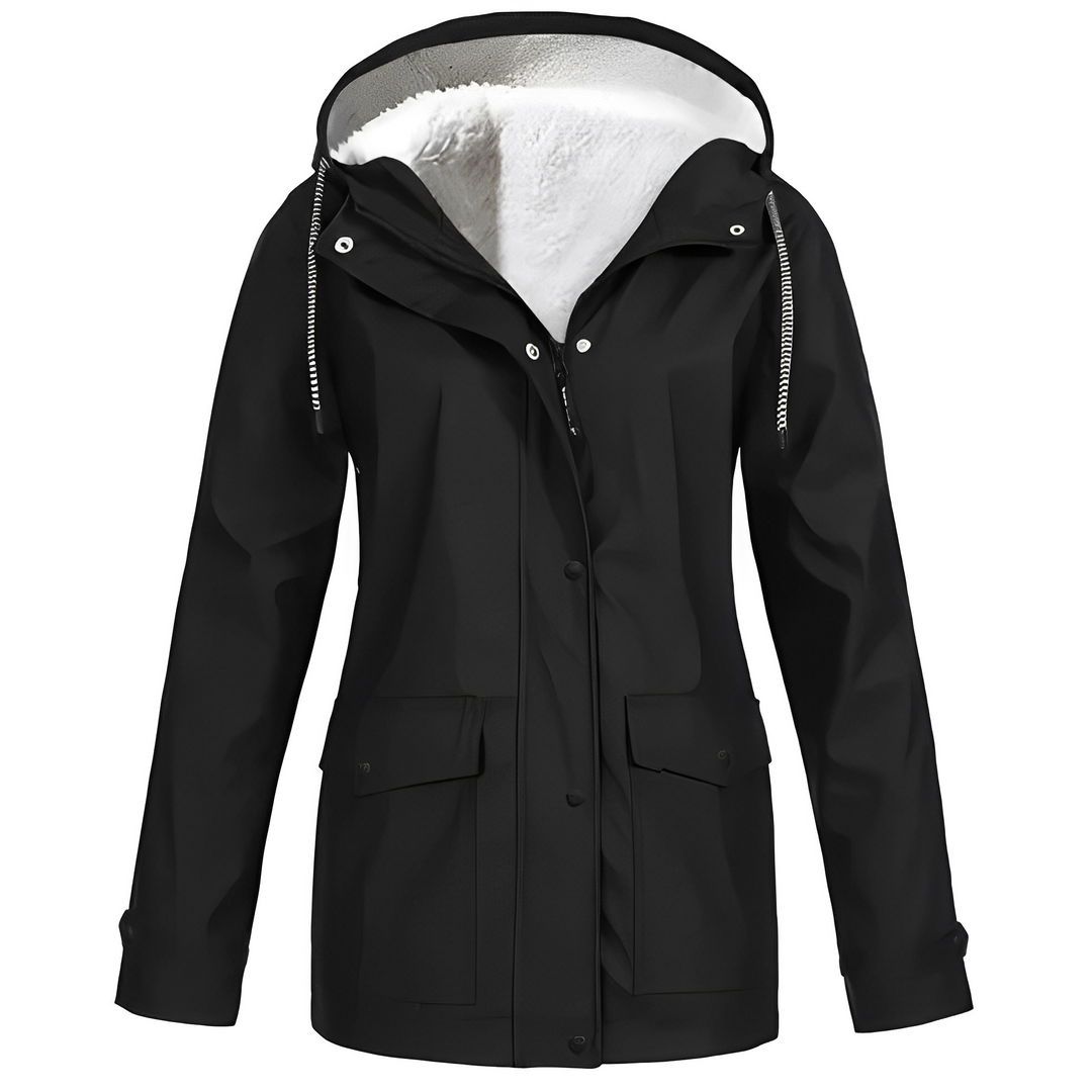 Elvira | Fleece-lined Raincoat for Women