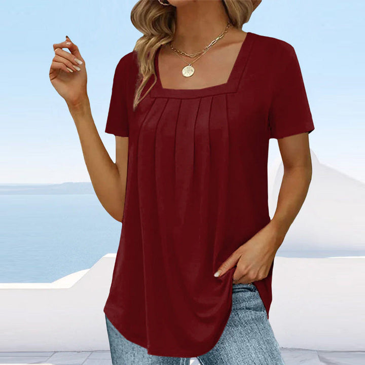 Julia | Pleated Blouse