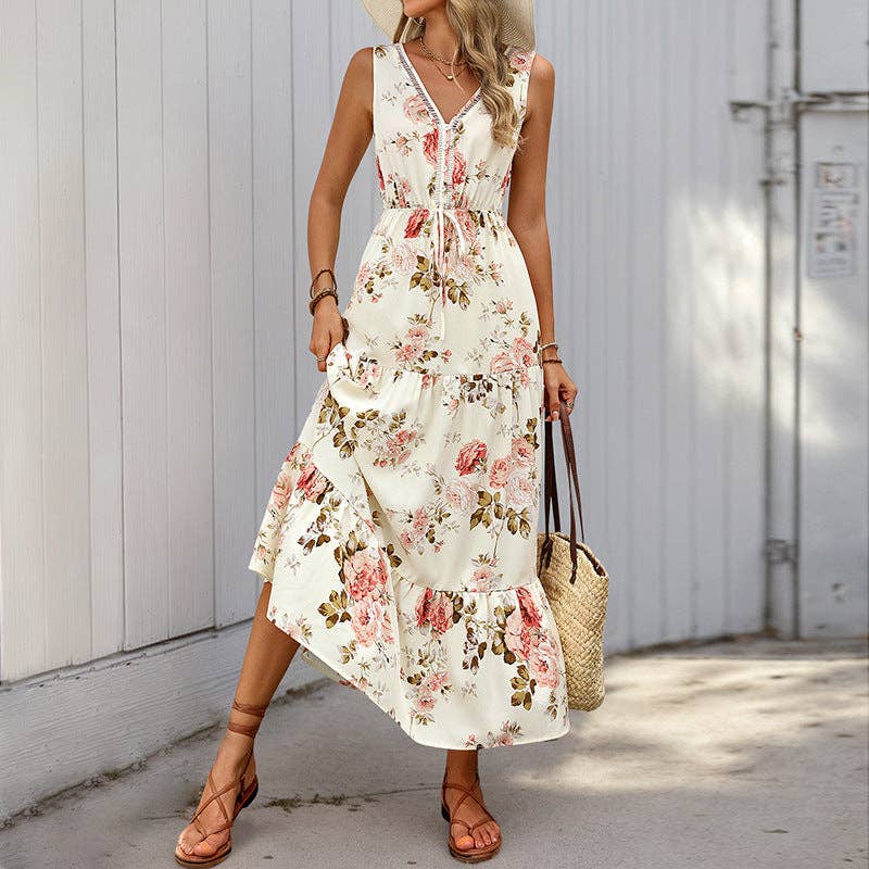 Katharina | Elegant Floral Dress in Premium Quality