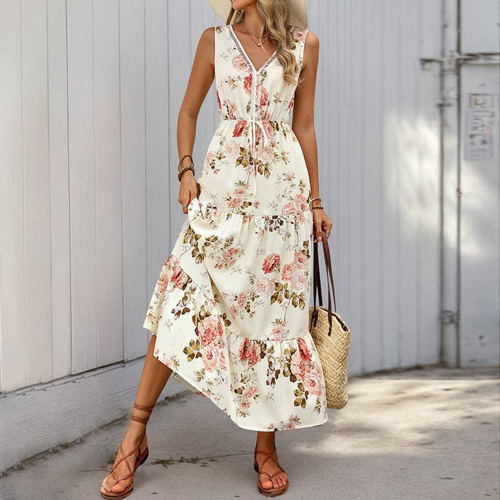 Katharina | Elegant Floral Dress in Premium Quality
