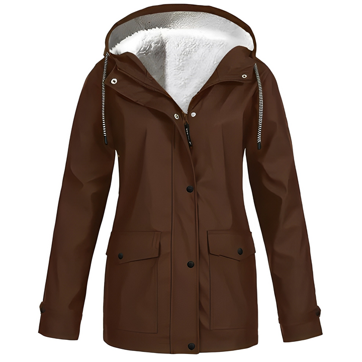 Elvira | Fleece-lined Raincoat for Women
