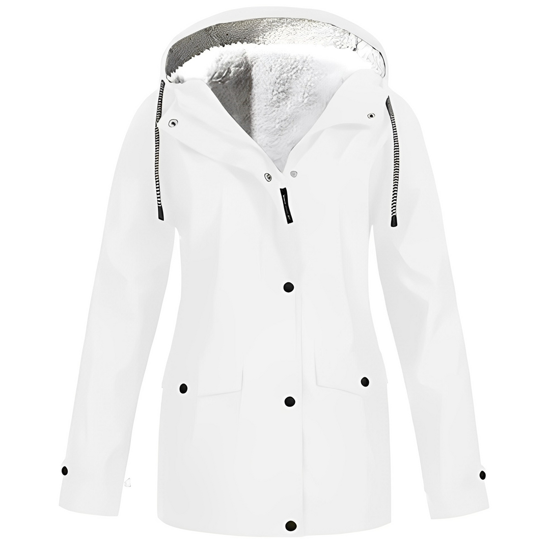 Elvira | Fleece-lined Raincoat for Women