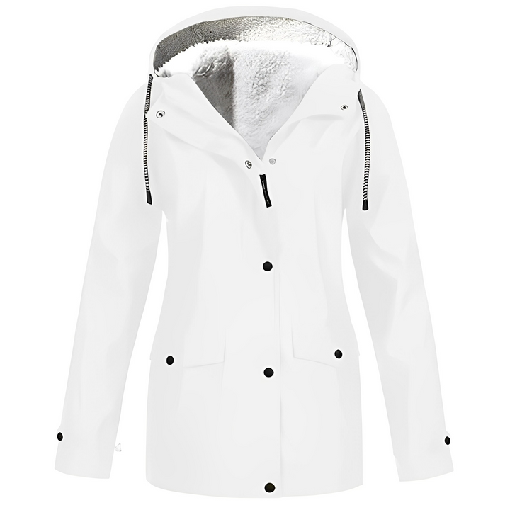 Elvira | Fleece-lined Raincoat for Women