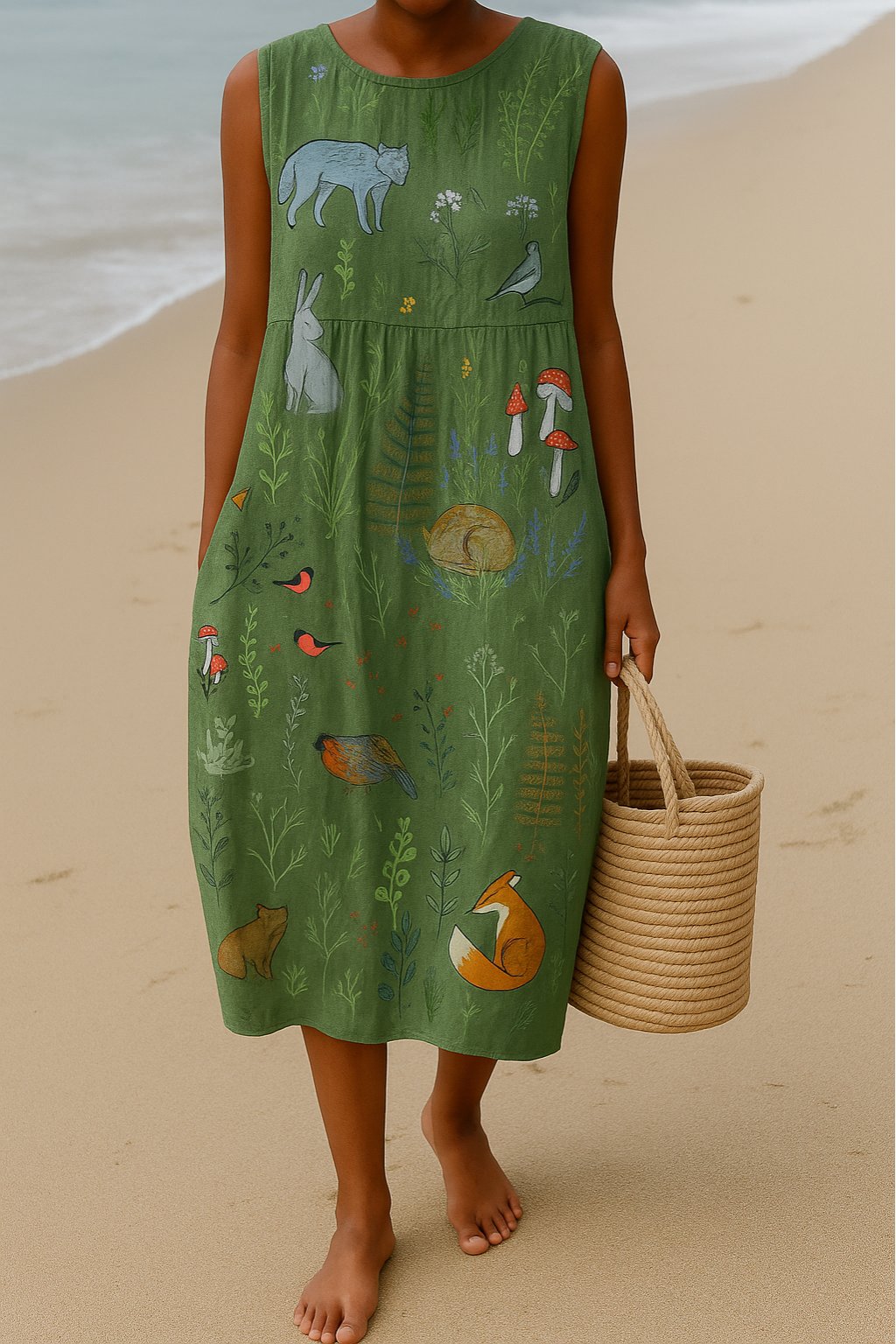 Beate | Elegant Floral Dress