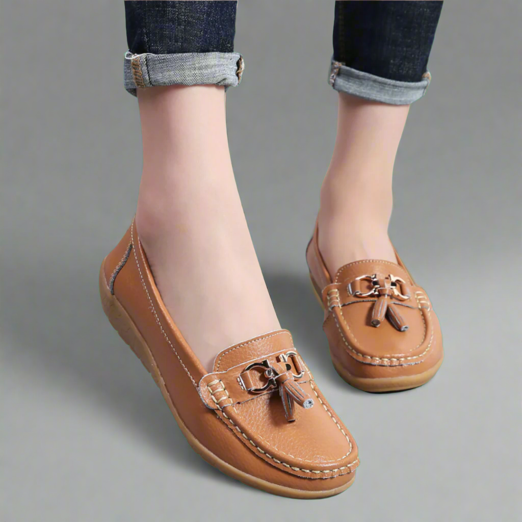 Adeltraut™ Handcrafted Comfortable Leather Moccasins