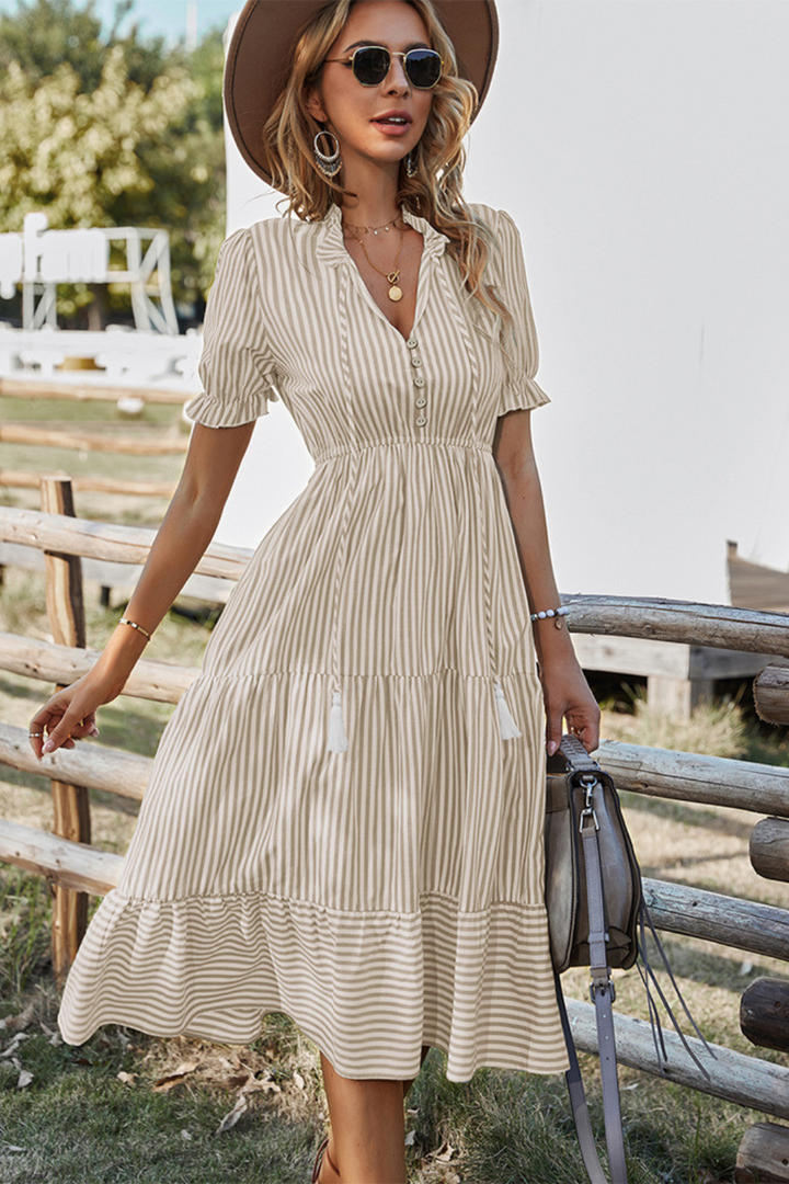 Helena | Striped Dress