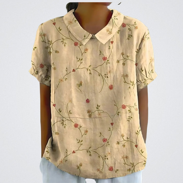 Sophia | Printed Floral Blouse