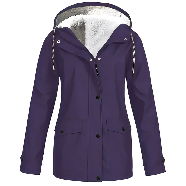 Elvira | Fleece-lined Raincoat for Women