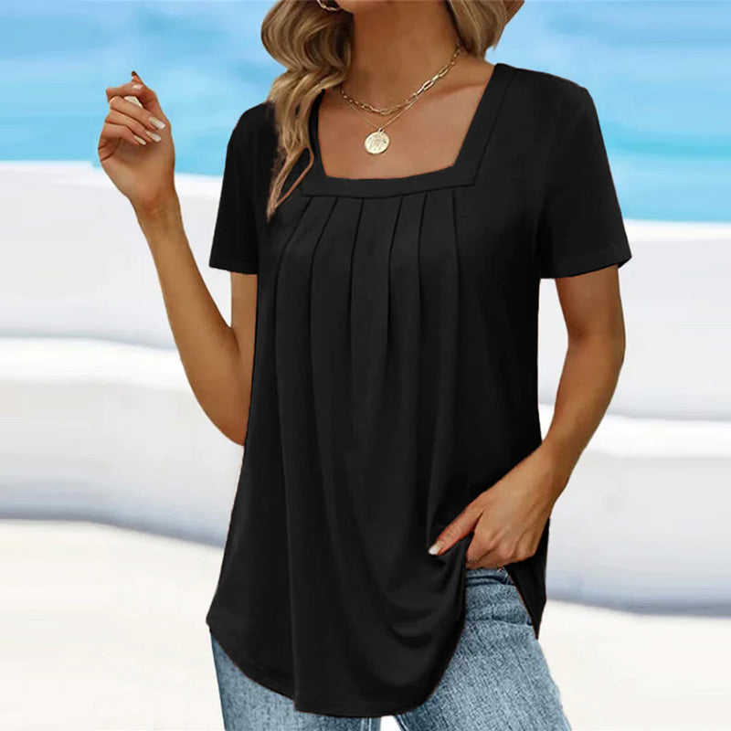 Julia | Pleated Blouse