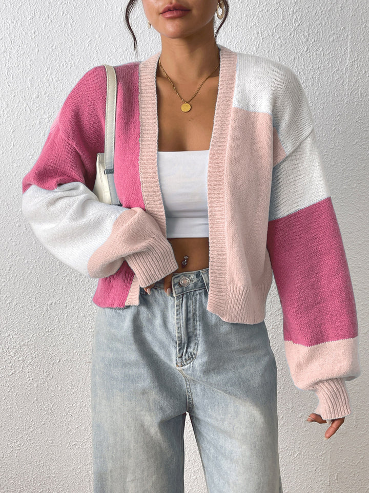 Alina | Colour Block Cardigan