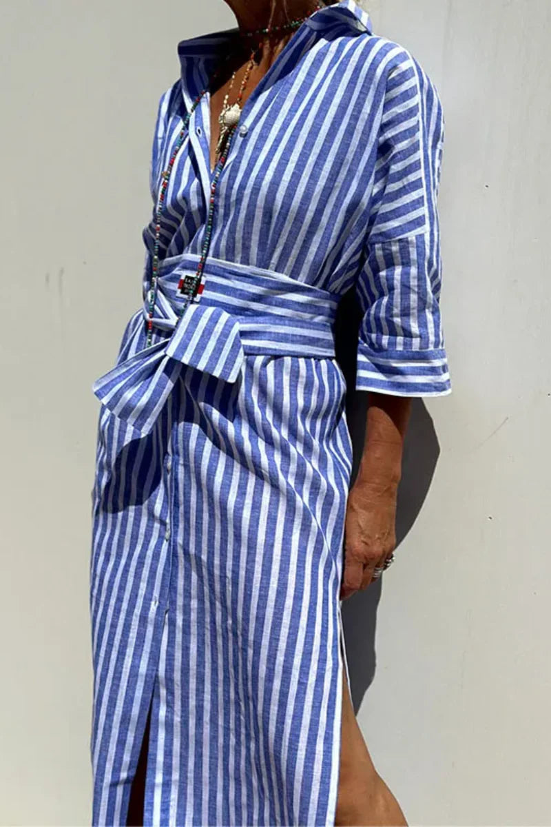 Elvira | Striped Dress