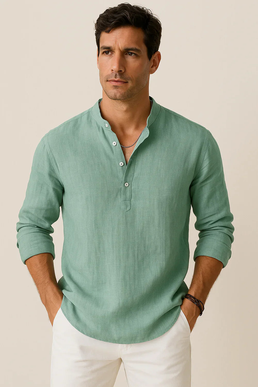 Davide | Classic Linen Shirt