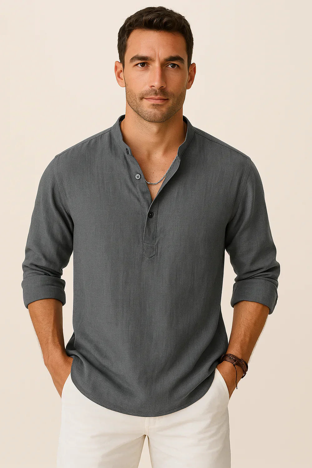 Davide | Classic Linen Shirt