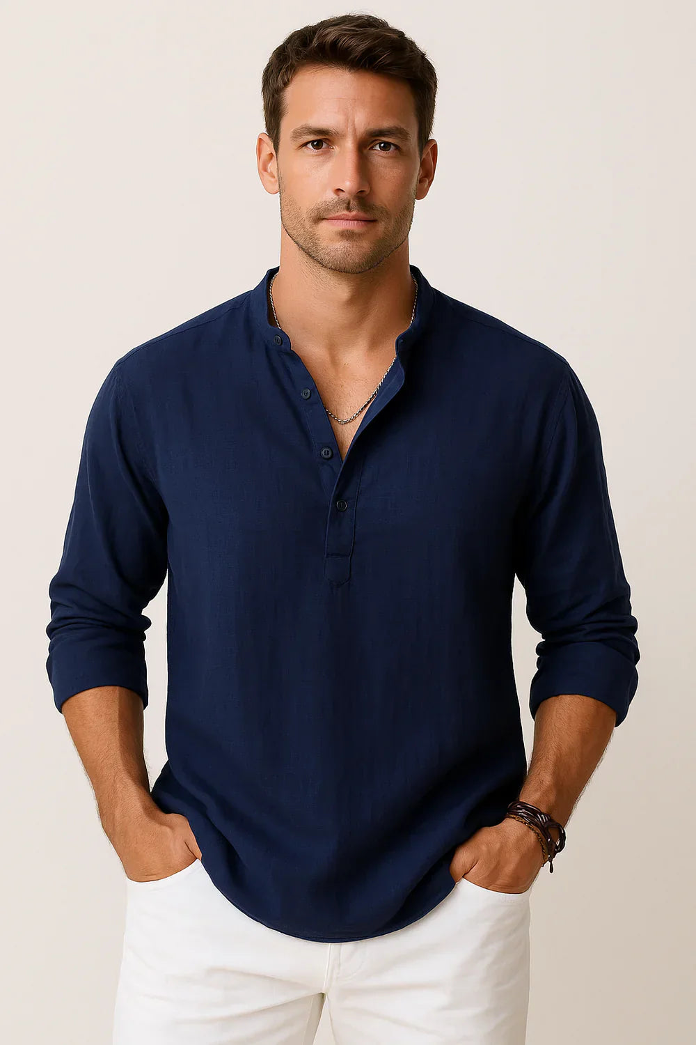 Davide | Classic Linen Shirt