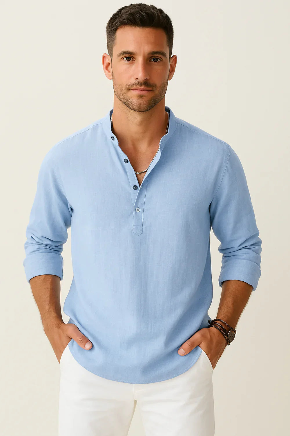 Davide | Classic Linen Shirt