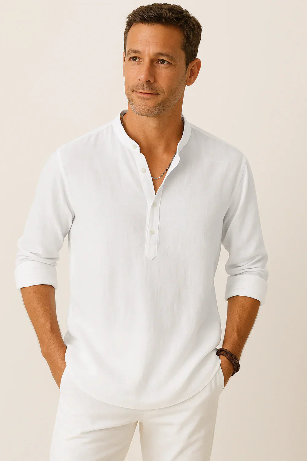 Davide | Classic Linen Shirt
