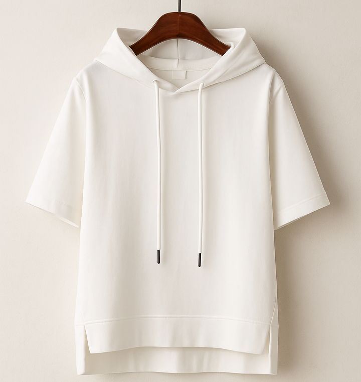 Julia | Lightweight Short Sleeve Hoodie