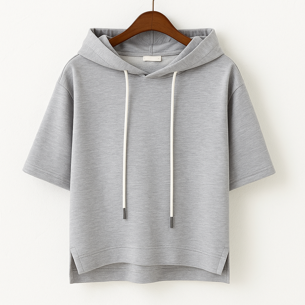 Julia | Lightweight Short Sleeve Hoodie