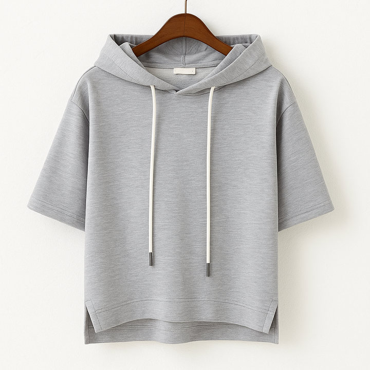 Julia | Lightweight Short Sleeve Hoodie