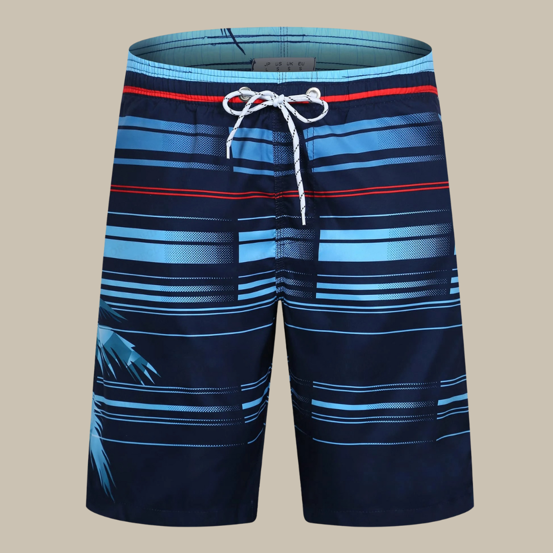 Mark | Striped Swim Shorts