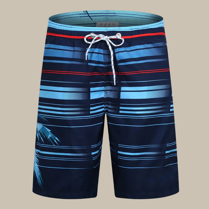 Mark | Striped Swim Shorts