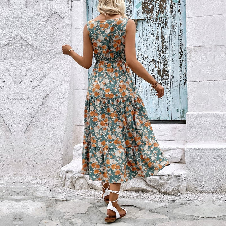 Katharina | Elegant Floral Dress in Premium Quality