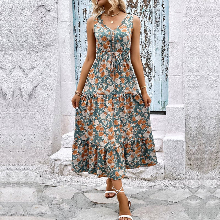 Katharina | Elegant Floral Dress in Premium Quality