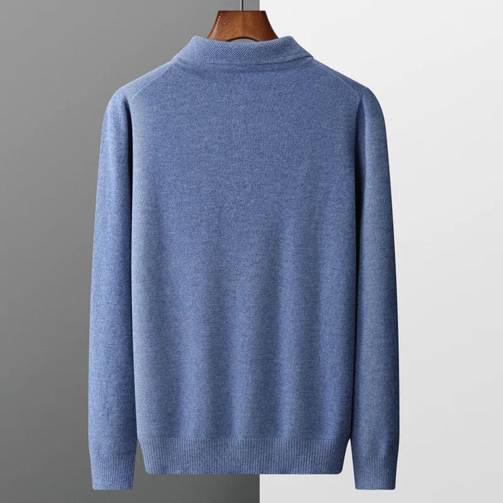 Pratt | Long-Sleeve Business Knit in Merino Wool