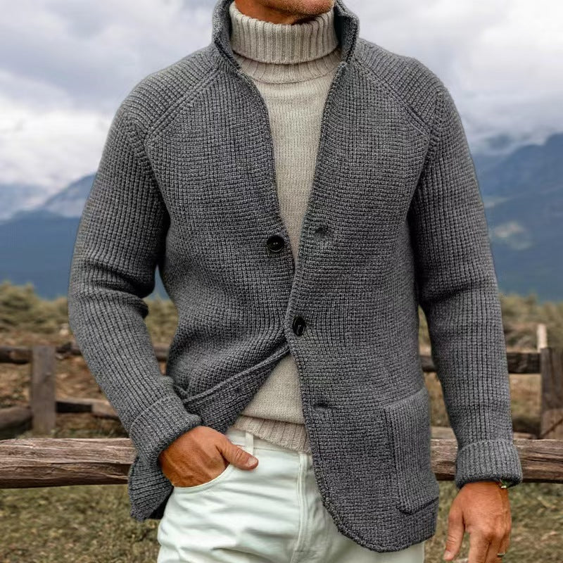 Mark | KNITTED CARDIGAN IN COARSE KNIT LOOK