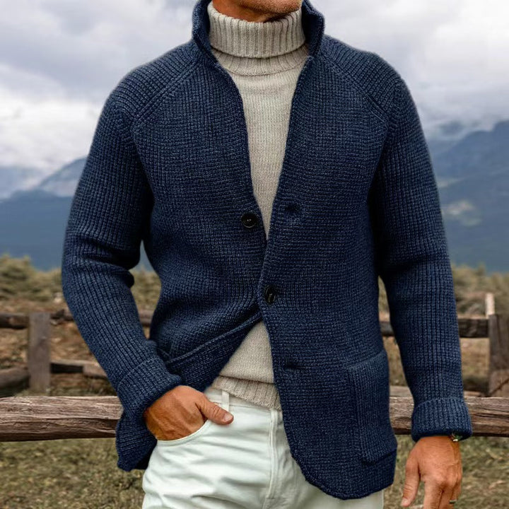 Mark | KNITTED CARDIGAN IN COARSE KNIT LOOK