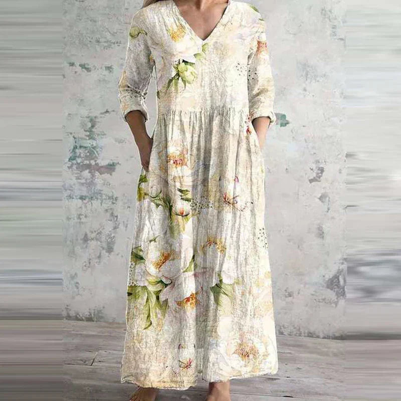 Frida | Linen Summer Dress