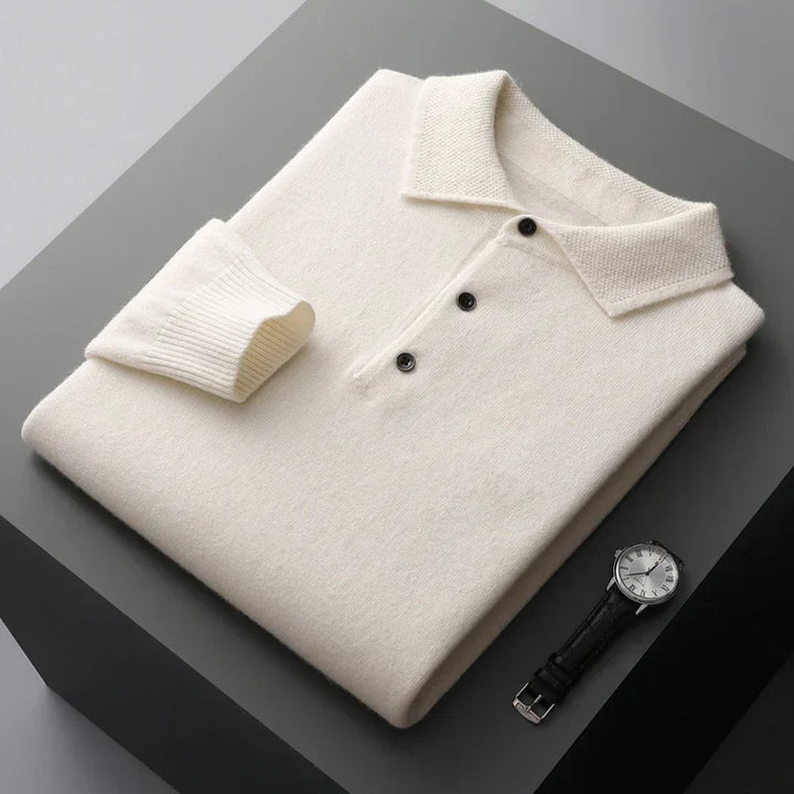 Pratt | Long-Sleeve Business Knit in Merino Wool
