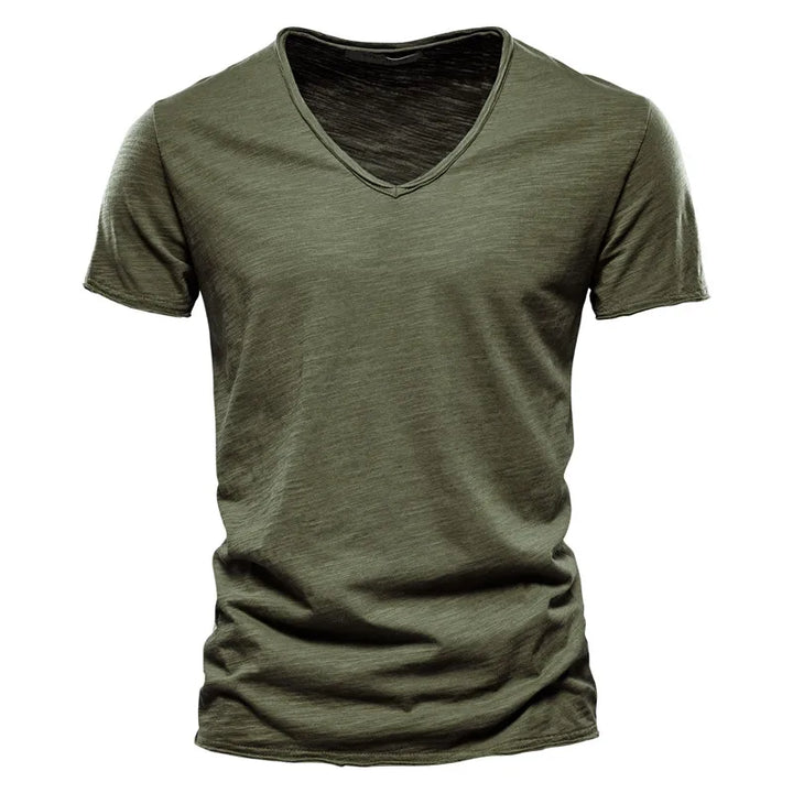 Bremer Boutique | Stylish Summer T-Shirt V-Neck