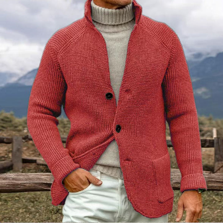 Mark | KNITTED CARDIGAN IN COARSE KNIT LOOK