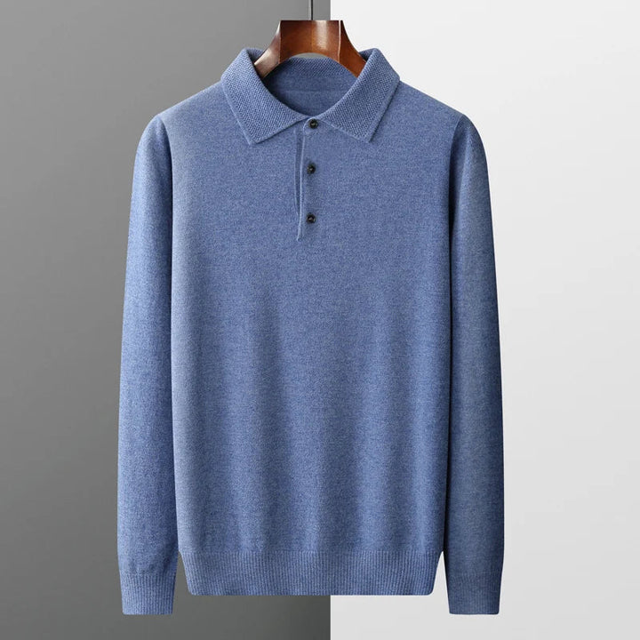 Pratt | Long-Sleeve Business Knit in Merino Wool