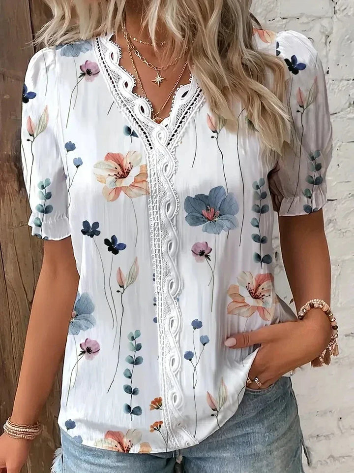Verena | Floral Print Top