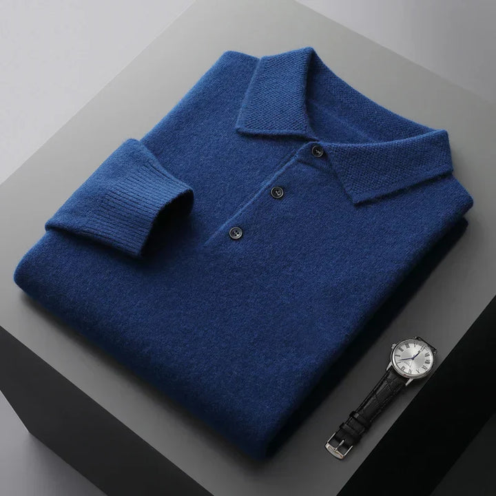 Pratt | Long-Sleeve Business Knit in Merino Wool