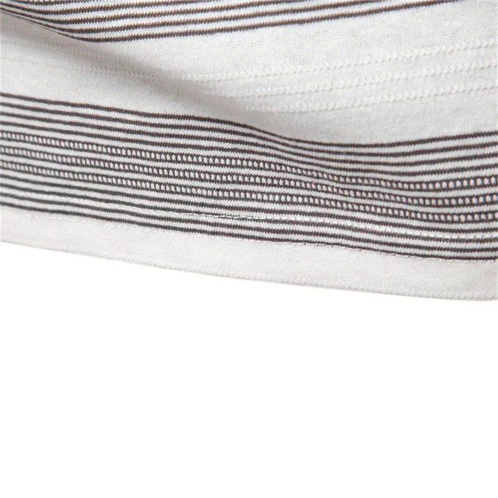 Theo | Classic Striped Polo Shirt