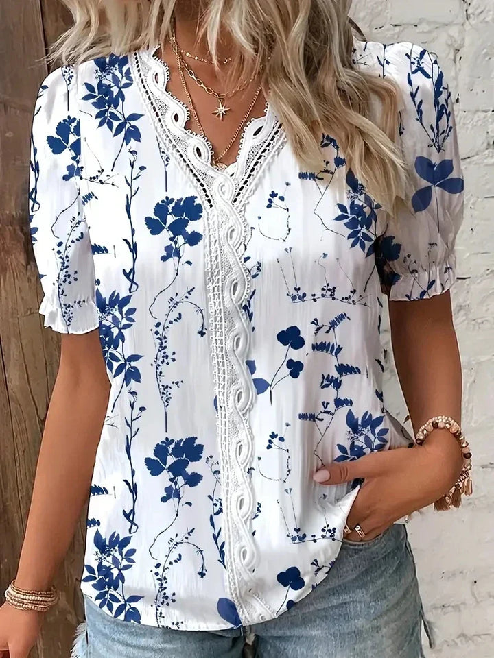 Verena | Floral Print Top